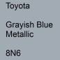 Preview: Toyota, Grayish Blue Metallic, 8N6.